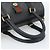 Borsa Boston GUCCI GG Supreme Web Sherry Line PVC Nero Oro 40 02 006 Auth 185482 D'oro - vista 7