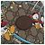 Cappello GUCCI GG Supreme Disney Donald Duck in PVC Beige Auth BA13368SM - vista 6