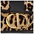 Borsa a tracolla Christian Dior 30 Montaigne in pelle Harako Marrone Oro Auth 185424SM - vista 15