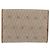 Borsa a tracolla con catena Christian Dior Honeycomb Canvas PVC Pelle Beige Oro Auth BA13330 D'oro - vista 3