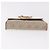Borsa a tracolla con catena Christian Dior Honeycomb Canvas PVC Pelle Beige Oro Auth BA13330 D'oro - vista 9