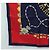 Hermès Sciarpa HERMES Carre 90 "PARURES DES SABLES" Seta Navy Auth 183131M Blu navy - vista 8