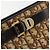 Borsa a Spalla Christian Dior Trotter Canvas Marrone Oro Auth bs35501 D'oro - vista 14