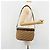 Borsa a Spalla Christian Dior Trotter Canvas Marrone Oro Auth bs35501 D'oro - vista 20