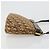 Borsa a Spalla Christian Dior Trotter Canvas Marrone Oro Auth bs35501 D'oro - vista 4