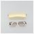 Occhiali da sole CHANEL in plastica trasparente argento CC Auth 185209 - vista 15