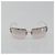 Occhiali da sole CHANEL in plastica trasparente argento CC Auth 185209 - vista 2