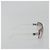 Occhiali da sole CHANEL in plastica trasparente argento CC Auth 185209 - vista 5