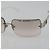 Occhiali da sole CHANEL in plastica trasparente argento CC Auth 185209 - vista 7