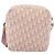 Borsa a Spalla Christian Dior Trotter Canvas PVC Rosa Argento Auth BA13409 - vista 3