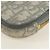 Custodia per telefono Christian Dior Oblique 30 Trotter Canvas con catena Grigio Auth 184749M Marrone D'oro - vista 15