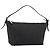 Céline Borsa a tracolla CELINE C Sulky Canvas Nero Argento Auth 184359A