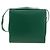 Borsa a Spalla BOTTEGA VENETA Pelle Verde Argento Auth bs35500V - vista 3