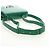Borsa a Spalla BOTTEGA VENETA Pelle Verde Argento Auth bs35500V - vista 7