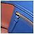 Chloé Borsa Tote Chloe in pelle blu e oro Auth 184989A D'oro - vista 21