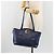 Chloé Borsa Tote Chloe in pelle blu e oro Auth 184989A D'oro - vista 24