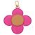 LOUIS VUITTON Vivienne Porta-moedas de Couro Rosa M81700 LV Auth 184785SAM - vista 3