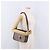 Céline Borsa a tracolla CELINE Horse Carriage in pelle marrone e oro Auth ep14860 D'oro - vista 26