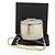 CHANEL Matelasse Chain Shoulder Bag Leather White Gold CC Auth bs35547SAM Bianco D'oro - vista 25