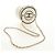 CHANEL Matelasse Chain Shoulder Bag Leather White Gold CC Auth bs35547SAM Bianco D'oro - vista 7