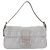 FENDI Zucca Canvas Mamma Baguette Borsa a Spalla con Strass Argento Autentica am11868SM - vista 2