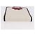 Céline Portafoglio Compact CELINE in pelle Bianco Argento Auth 185052V - vista 8