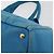 Borsa PRADA Kanapa MM in tela blu e oro autentica 185130 D'oro - vista 12