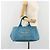 Borsa PRADA Kanapa MM in tela blu e oro autentica 185130 D'oro - vista 23