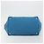 Borsa PRADA Kanapa MM in tela blu e oro autentica 185130 D'oro - vista 9