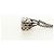 LOUIS VUITTON Collana Keepall LV Keepall Collana metallica M00914 LV Auth 184266M Argento - vista 10