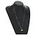 LOUIS VUITTON Collana Keepall LV Keepall Collana metallica M00914 LV Auth 184266M Argento - vista 17