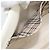 Borsa a mano BURBERRY in pelle bianco argento Auth BA13365 - vista 23