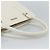 Borsa a mano BURBERRY in pelle bianco argento Auth BA13365 - vista 7