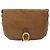 Borsa a tracolla GUCCI Web Sherry Line in pelle marrone oro Auth 185117 D'oro - vista 2