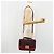 Borsa Miu Miu in pelle 2way Rosso Oro Auth ka4739A D'oro - vista 29