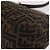 FENDI Zucca Canvas Mamma Baguette Shoulder Bag Black Brown Auth 185507SAV Marrone Nero - vista 11