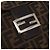 FENDI Zucca Canvas Mamma Baguette Shoulder Bag Black Brown Auth 185507SAV Marrone Nero - vista 15