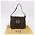 FENDI Zucca Canvas Mamma Baguette Shoulder Bag Black Brown Auth 185507SAV Marrone Nero - vista 26