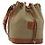 Céline Borsa a Spalla CELINE Macadam Canvas PVC Beige Oro Auth ti3982 D'oro