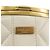 Borsa a Spalla CHANEL Chain Matelasse in Pelle di Agnello Bianco Oro CC Auth BA13318M D'oro - vista 16