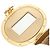Borsa a Spalla CHANEL Chain Matelasse in Pelle di Agnello Bianco Oro CC Auth BA13318M D'oro - vista 20