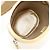 Borsa a Spalla CHANEL Chain Matelasse in Pelle di Agnello Bianco Oro CC Auth BA13318M D'oro - vista 22