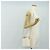 Borsa a Spalla CHANEL Chain Matelasse in Pelle di Agnello Bianco Oro CC Auth BA13318M D'oro - vista 26