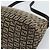 Borsa a tracolla FENDI Zucchino Canvas Mamma Baguette Beige Silver Auth 185079V Argento - vista 12