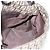 Borsa a tracolla FENDI Zucchino Canvas Mamma Baguette Beige Silver Auth 185079V Argento - vista 17