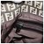 Borsa a tracolla FENDI Zucchino Canvas Mamma Baguette Beige Silver Auth 185079V Argento - vista 19