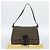 Borsa a tracolla FENDI Zucchino Canvas Mamma Baguette Beige Silver Auth 185079V Argento - vista 23