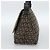 Borsa a tracolla FENDI Zucchino Canvas Mamma Baguette Beige Silver Auth 185079V Argento - vista 5