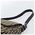 Borsa a tracolla FENDI Zucchino Canvas Mamma Baguette Beige Silver Auth 185079V Argento - vista 8