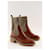 Chloé Botas marrones con forro de pelo Castaño - vista 3
